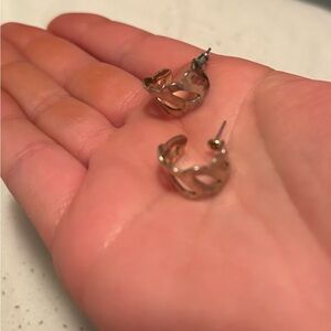 Elegant Gold Hoop Earrings